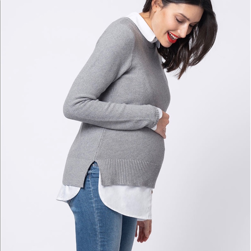 Seraphine Maternity/Nursing sweater